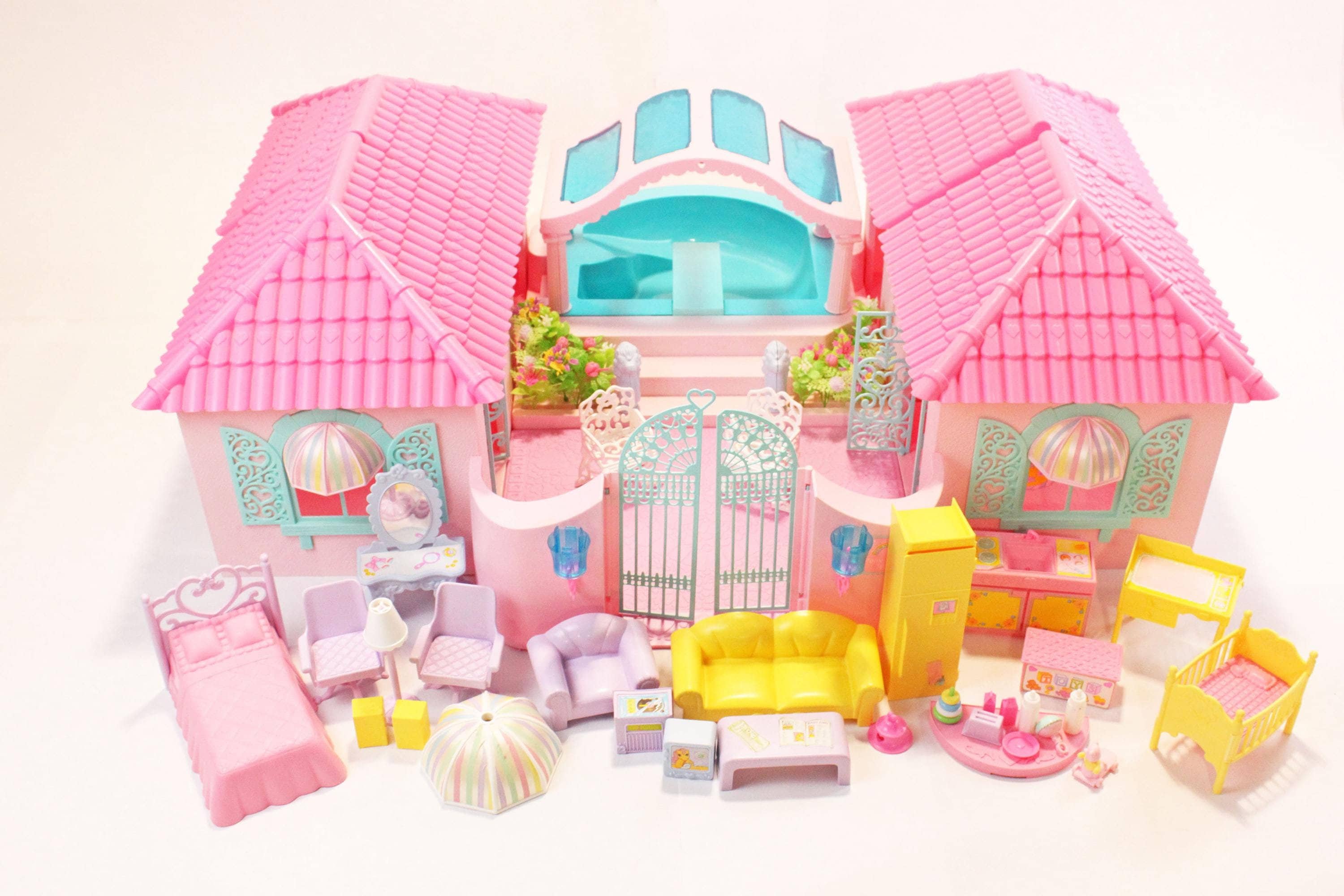 Pony's House Vintage 80s My Little Pony Paradise Estate Villa With