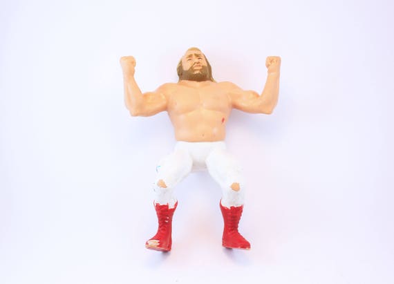 Big John Studd Rubber Wwf Vintage Ljn Titan Wrestler Series 1 Etsy