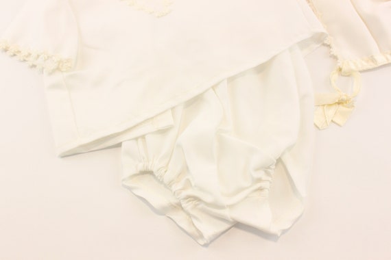 Vintage 1980's Baby Christening/Baptism Outfit - image 3