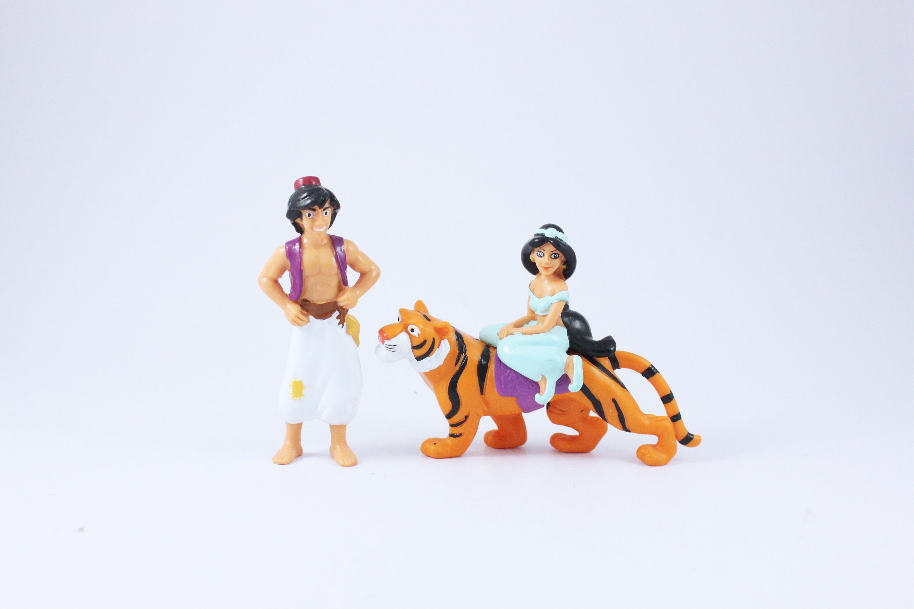 Disney ALADDIN Jasmine Figures, 1992 Disney Figures, Vintage 90's
