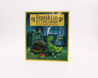 Livre vintage, Franklin in the Dark, Paulette Bourgeois et Brenda Clark