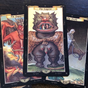 Tarot Daemonibus. Una baraja misteriosa y fascinante basada en conocimientos antiguos y manuscritos mágicos.