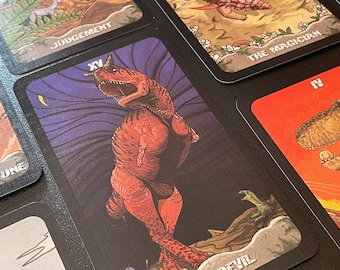 Arcana Saurus – Limited Edition Dinosaur Tarot Deck (Major Arcana)