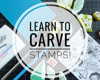 Learn to carve rubber stamps, how to carve eraser stamps, stamp carving tutorial, knife carving tutorial, stamp carving guide, DIY stamps