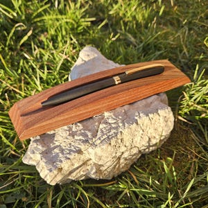 Porte-stylo élégant | Porte-stylo en bois | Organiseur de bureau personnalisé | Porte-stylo en bois | Porte-stylos unique pour le bureau