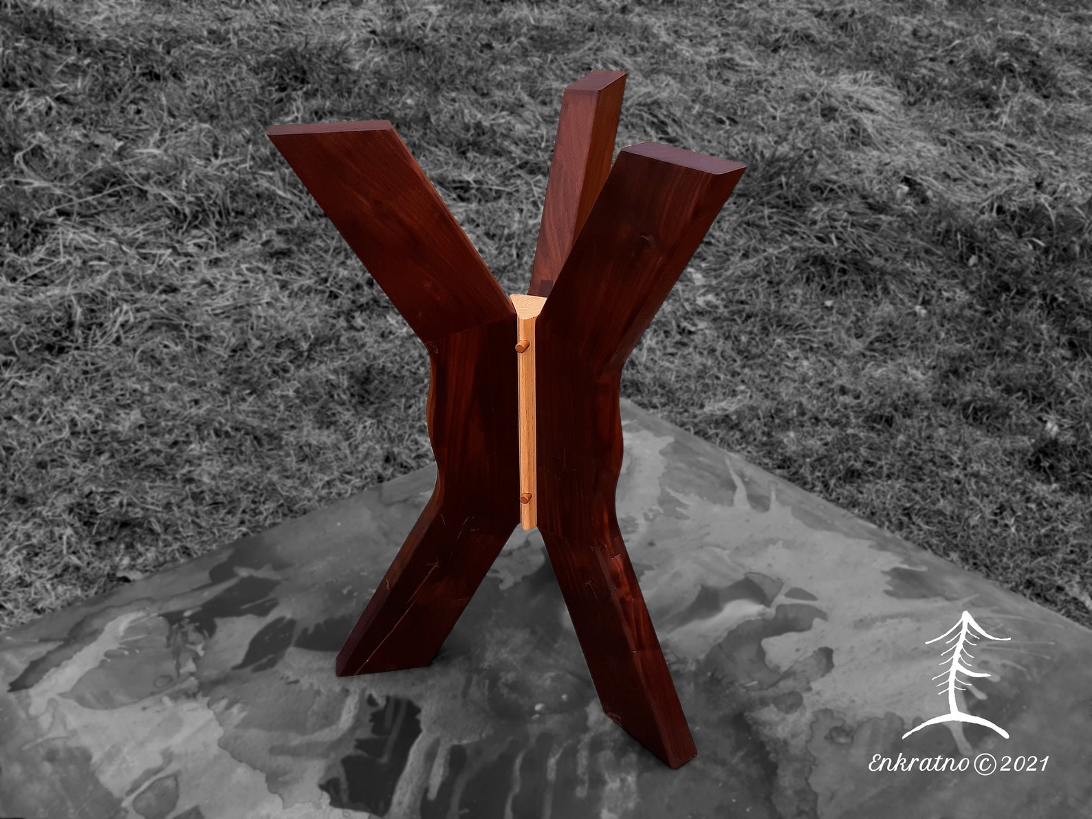 TRIPOD TABLE LEGS / tripod table base / table base for glass Etsy