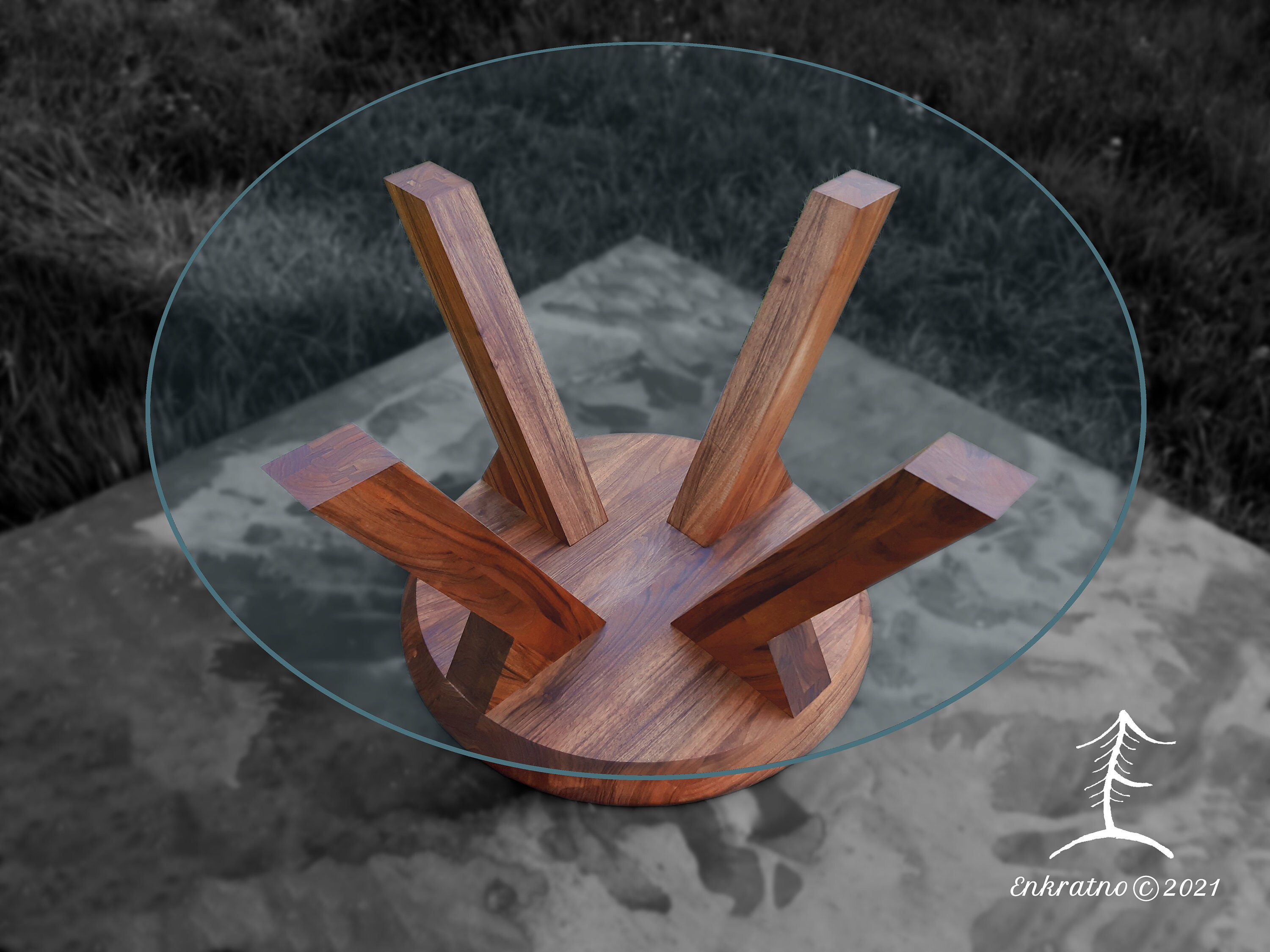 TABLE BASE for Glass Top for Round Table Table Base Pedestal