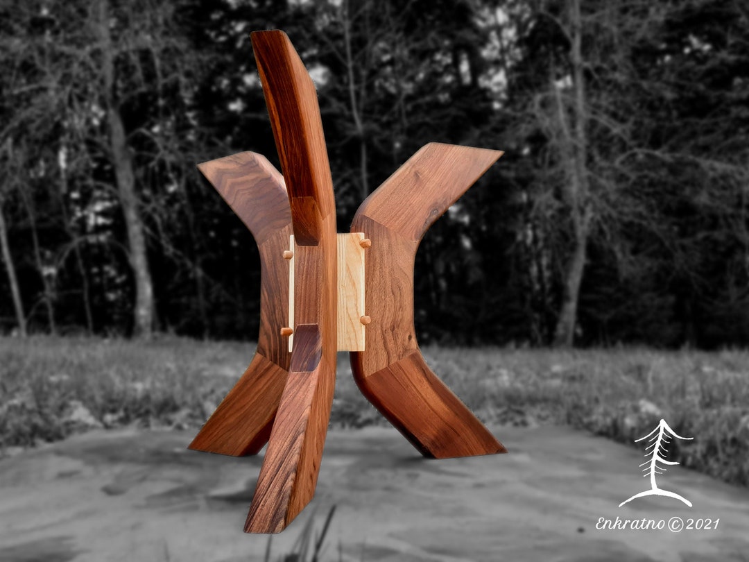 TRIPOD TABLE LEGS / Tripod Table Base / Table Base for Glass Top