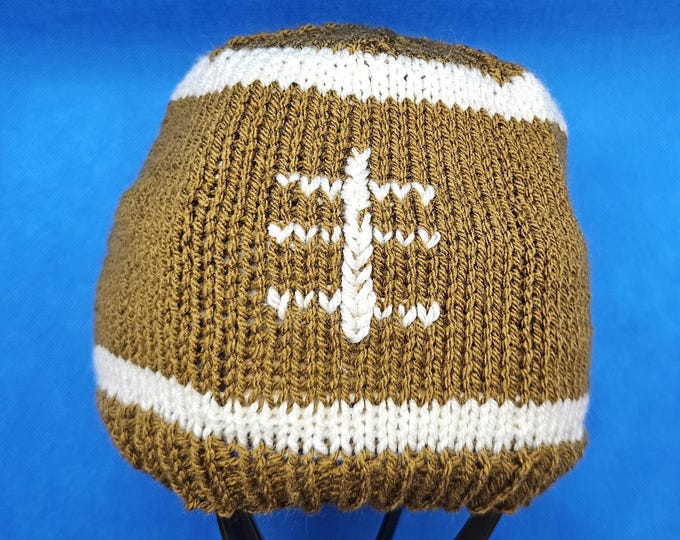 NFL Football Hat - Cute Handmade - Unique Geek Gift Idea