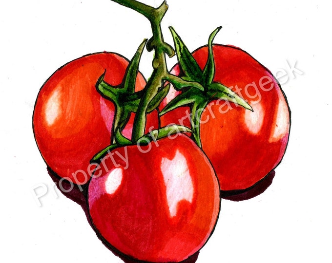 Photo Print - Cherry Tomatoes