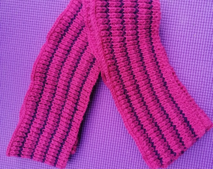 Berry Stripes Scarf