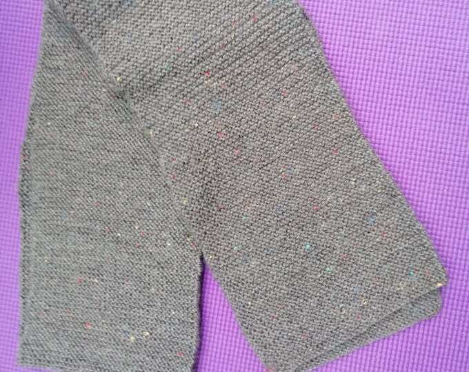 Grey Speckle Scarf