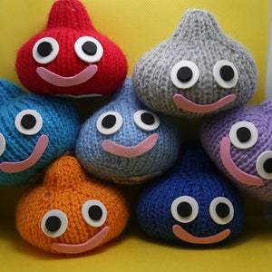 Dragon Quest Slimes - Cute Handmade Gamer Plushie - JRPG Lovers - Unique Geek Gift Idea