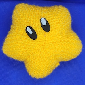 Mario Star - Cute Handmade Toy
