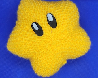 Mario Star - Cute Handmade Toy