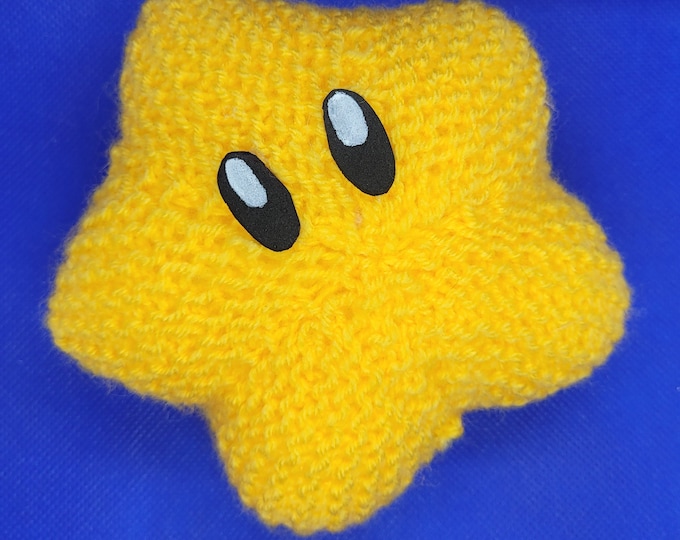 Mario Star - Cute Handmade Toy