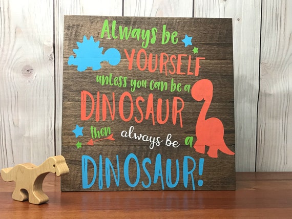 Dinosaur Decor Nursery Wall Art Boys Room Classroom Decor Etsy