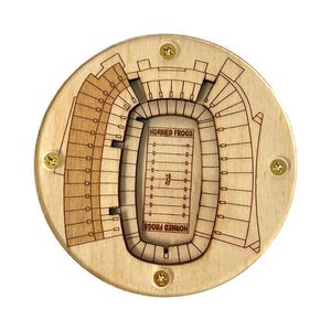 Oryginalny Stadium Coaster! Oficjalnie licencjonowany! TCU Amon G Carter Stadium