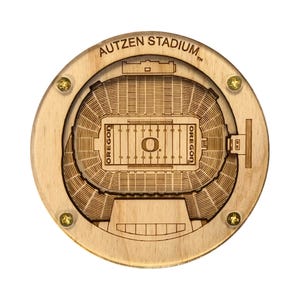 ¡La montaña rusa original del estadio! ¡Producto con licencia oficial! Oregon (Estadio Autzen)