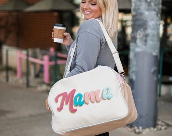 Chenille Mama duffle bag BACK IN STOCK