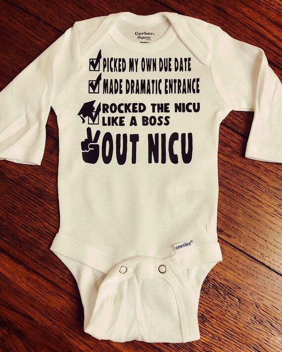 Download Peace Out NICU NICU baby onesie nicu graduate going home ...