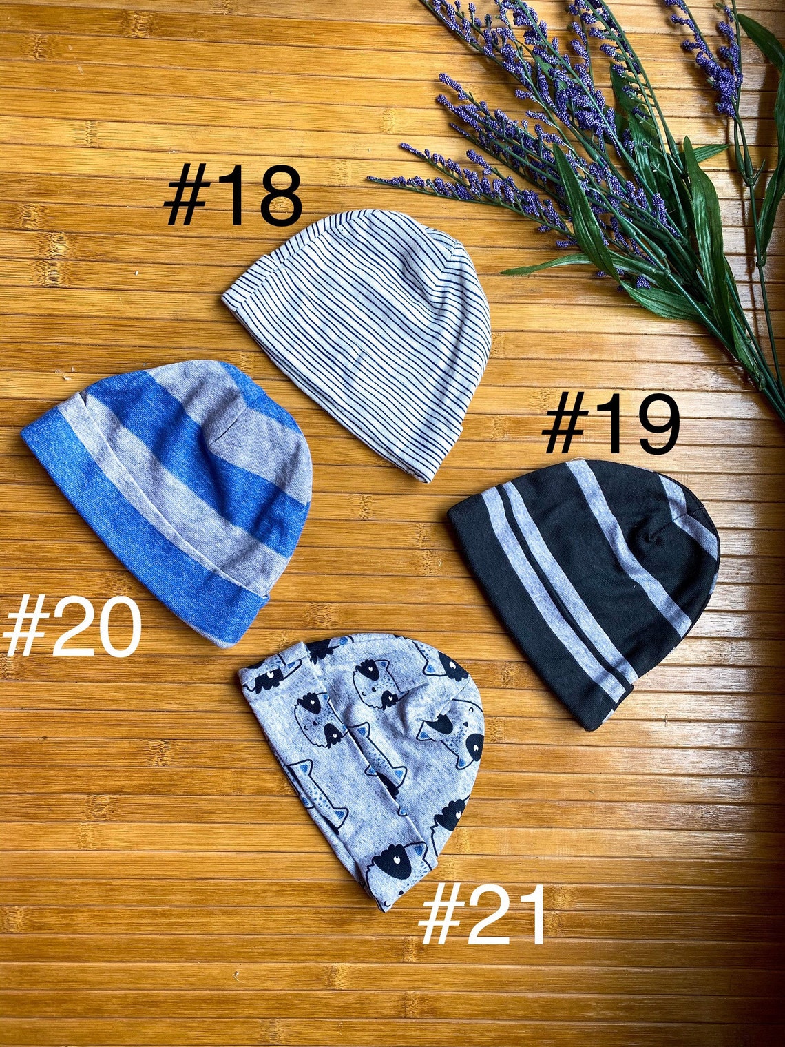 Baby Hats With Names Baby Hats With Bows Knotted Baby Hat Etsy