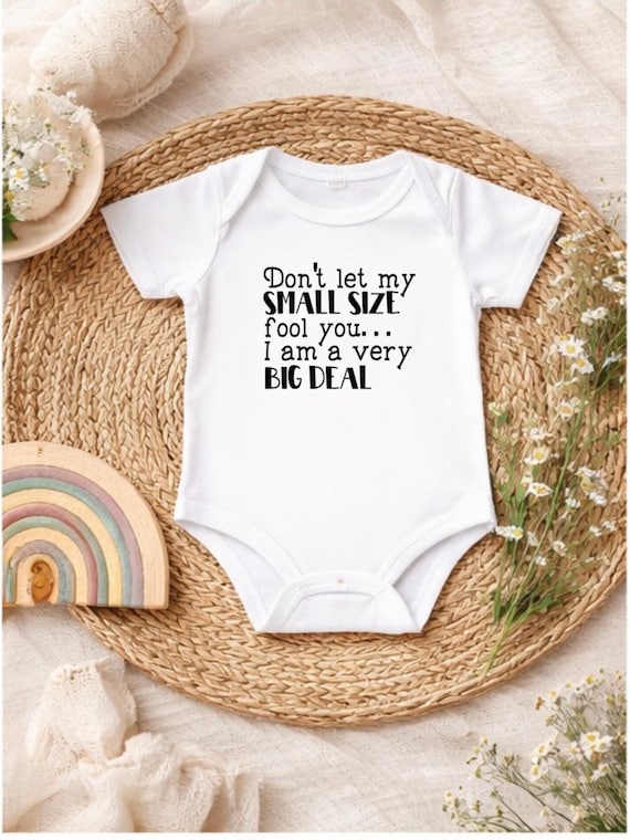 Pregnancy Announcement Bodysuit, Big Deal Baby Onesie®, Baby  display picture 1