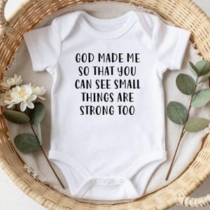 Tiny But Mighty NICU Warrior Bodysuit, Preemie Strong, NICU Graduate Gift, Miracle Baby Coming Home Outfit, Rainbow Baby, NICU Survivor