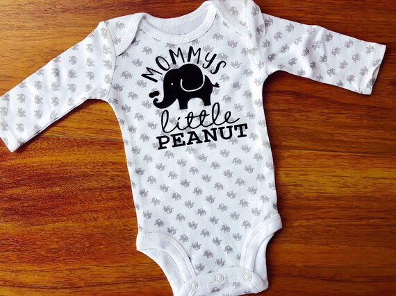 mommy's little peanut onesie