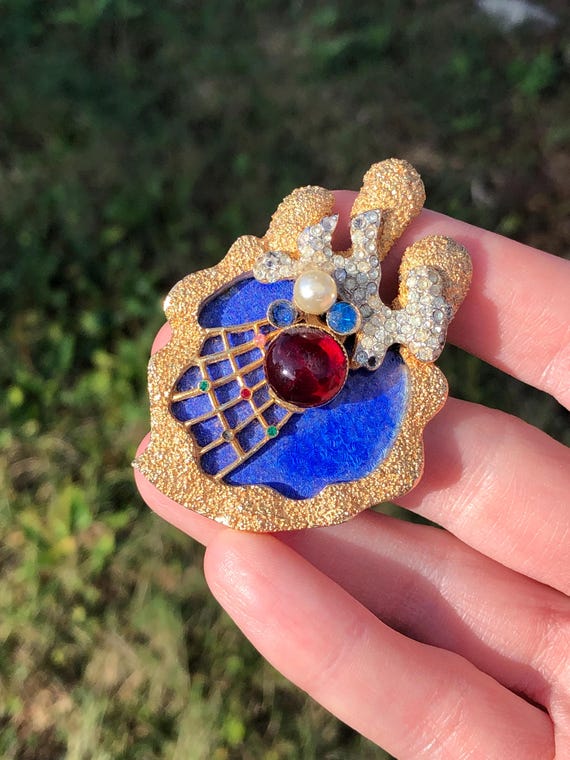 Signed Vendome Georges Braque inspired abstract b… - image 1