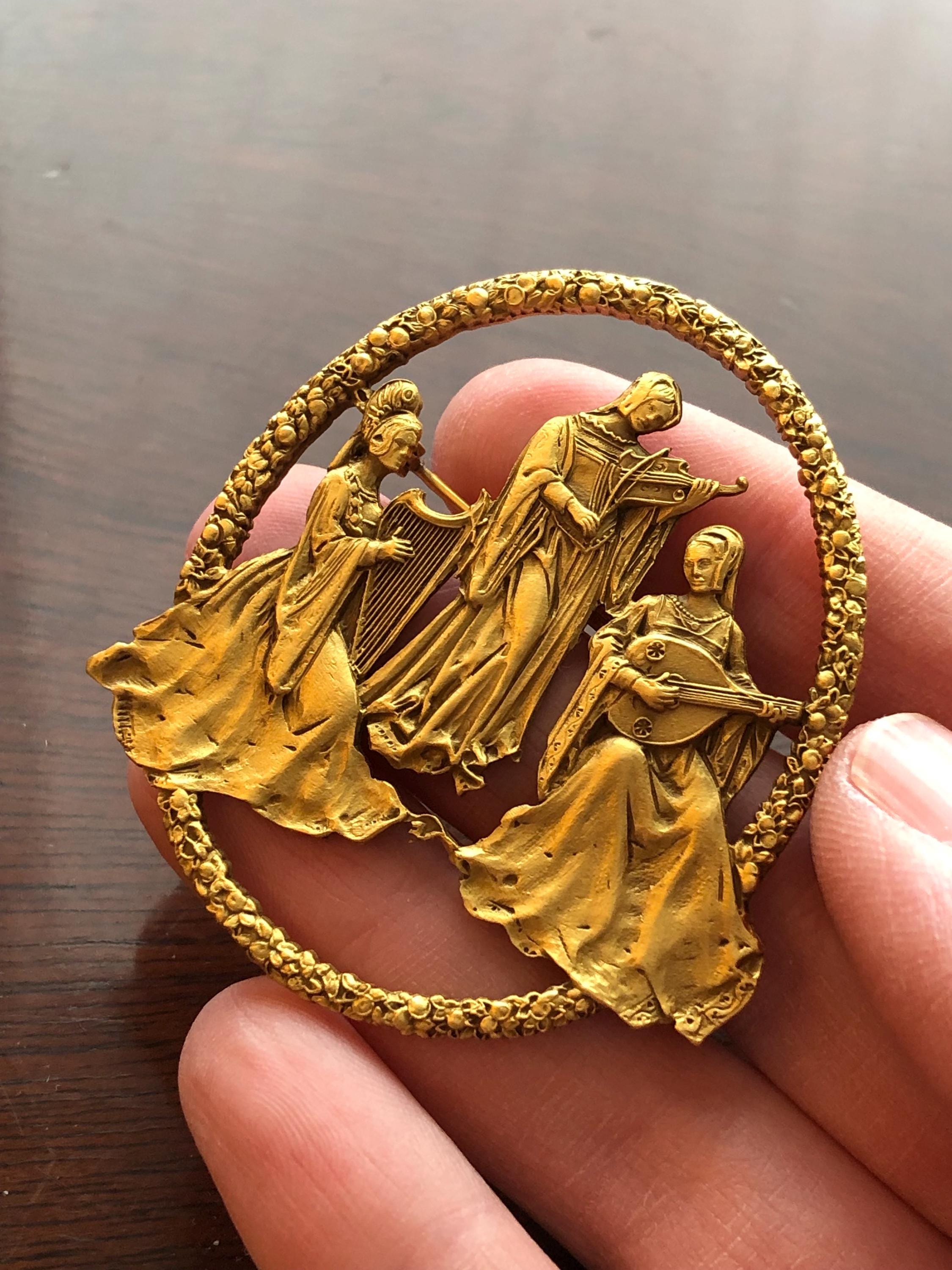 Mfa Brooch - Etsy