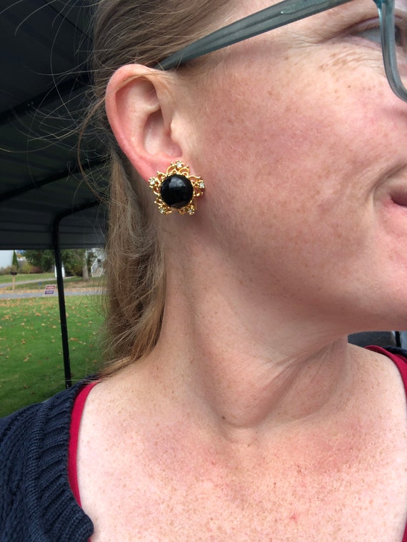 Earring jacket rhinestone snowflake earrings set,… - image 4