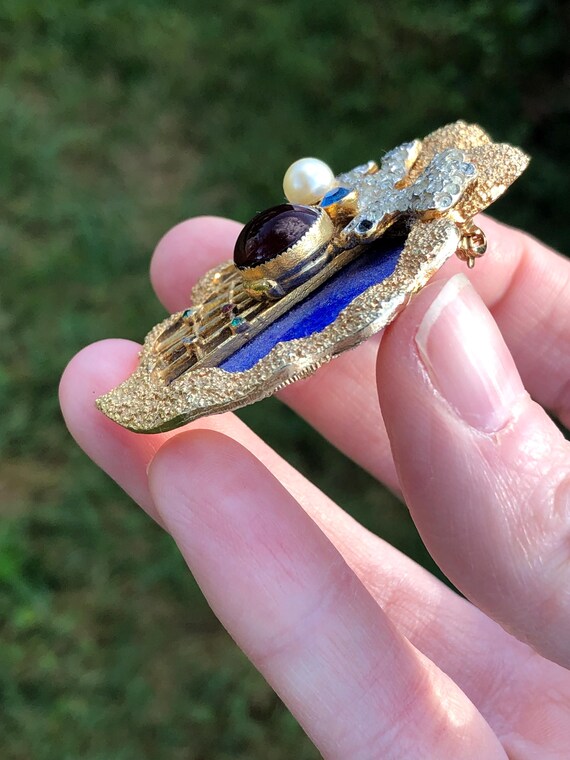 Signed Vendome Georges Braque inspired abstract b… - image 6