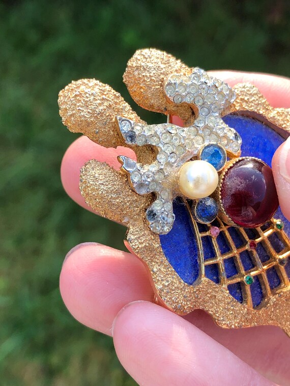 Signed Vendome Georges Braque inspired abstract b… - image 2