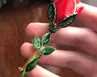 Signed Original by Robert Large Rose Brooch, Stunning! - Etsy