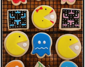 Pac man cookies | Etsy