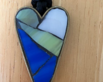 Mosaic Heart Pendant