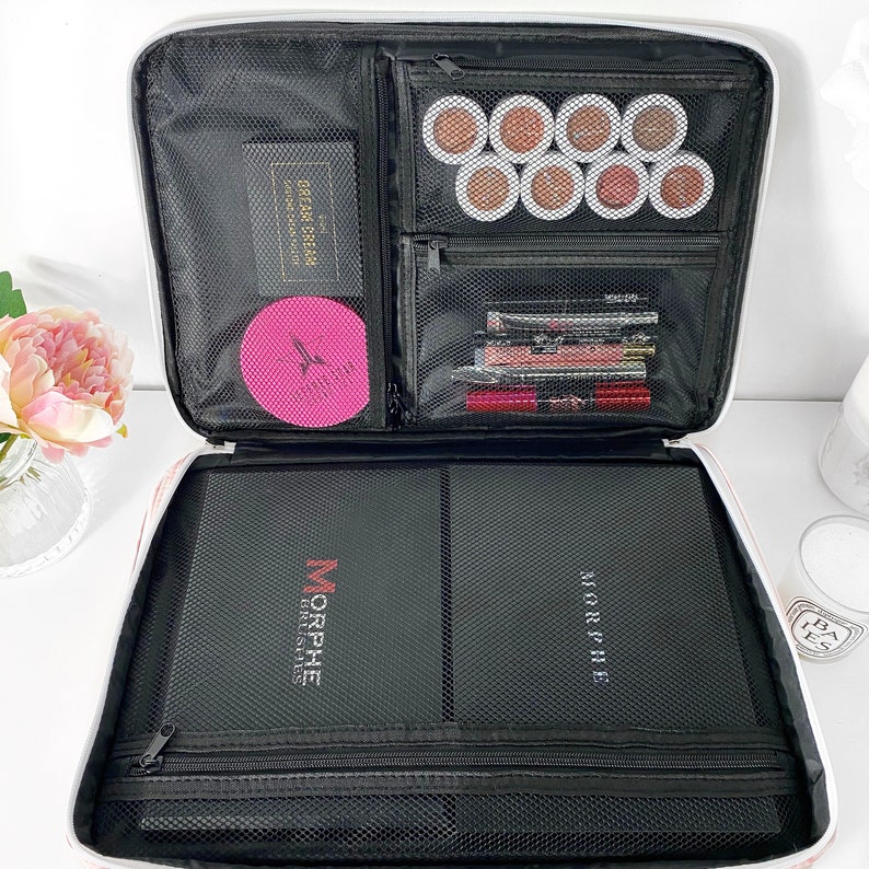 LARGE Makeup Bag Vanity Collections PINK MARBLE Etsy