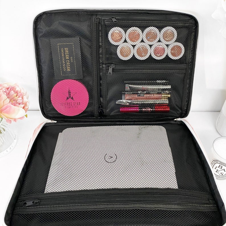 LARGE Makeup Bag Vanity Collections PINK MARBLE Etsy