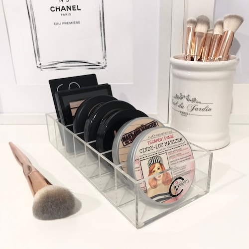 Acrylic Makeup Organizer Organiser Storage Divider Set 2 Etsy