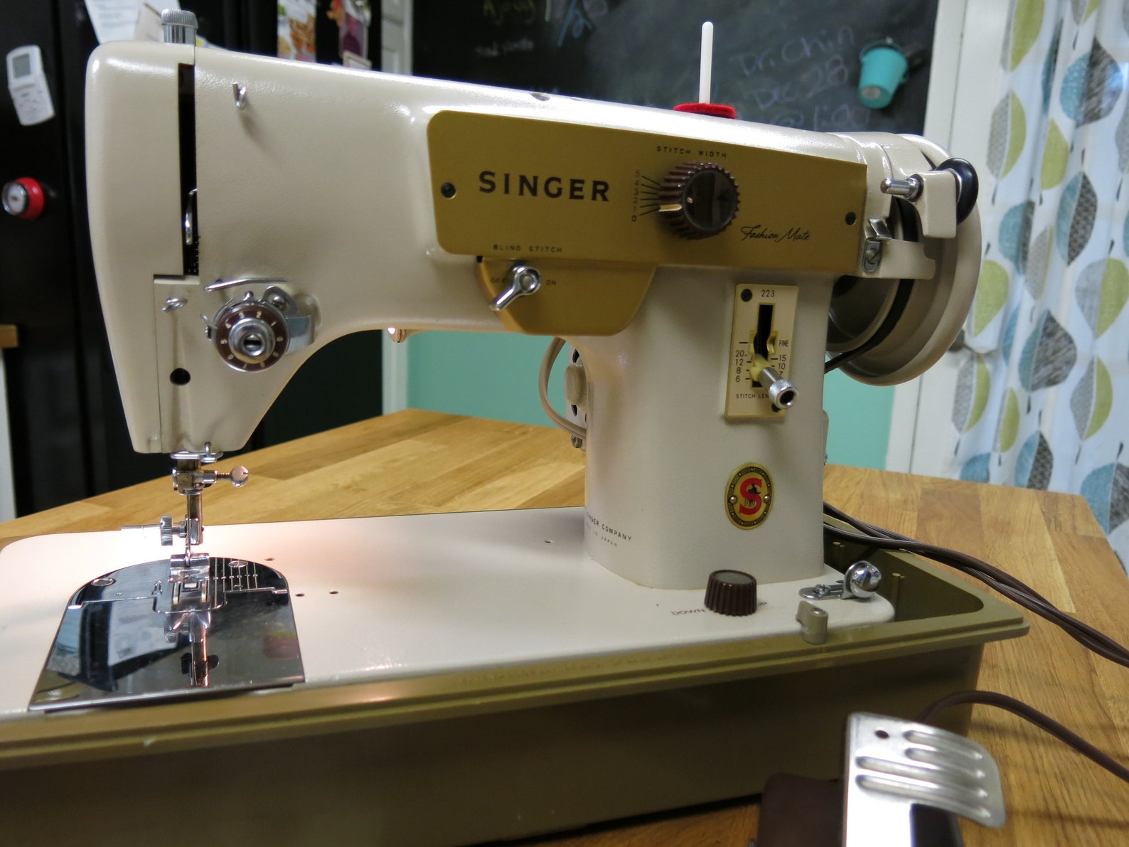Awesome 1956 Singer Style Mate 223 Sewing Machine in Fantastic - Etsy