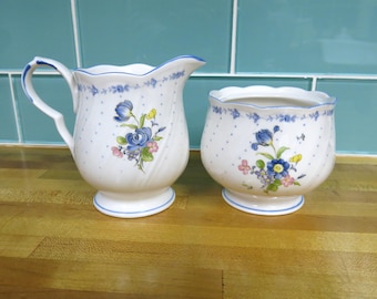 Lovely Blue Peony By Nikko Preowned Various Dinnerware Pieces, Excellent to Good Condition