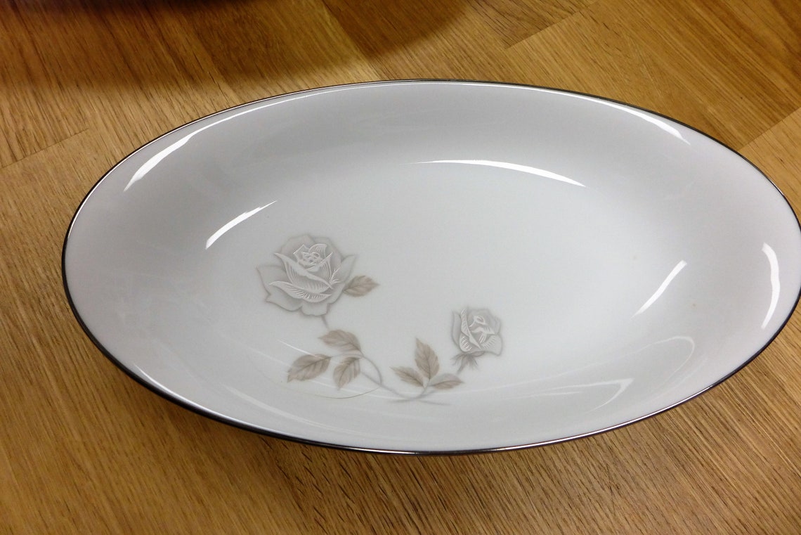 Retro 1960's Noritake Rosay Pattern 6216 44 Piece Set Etsy
