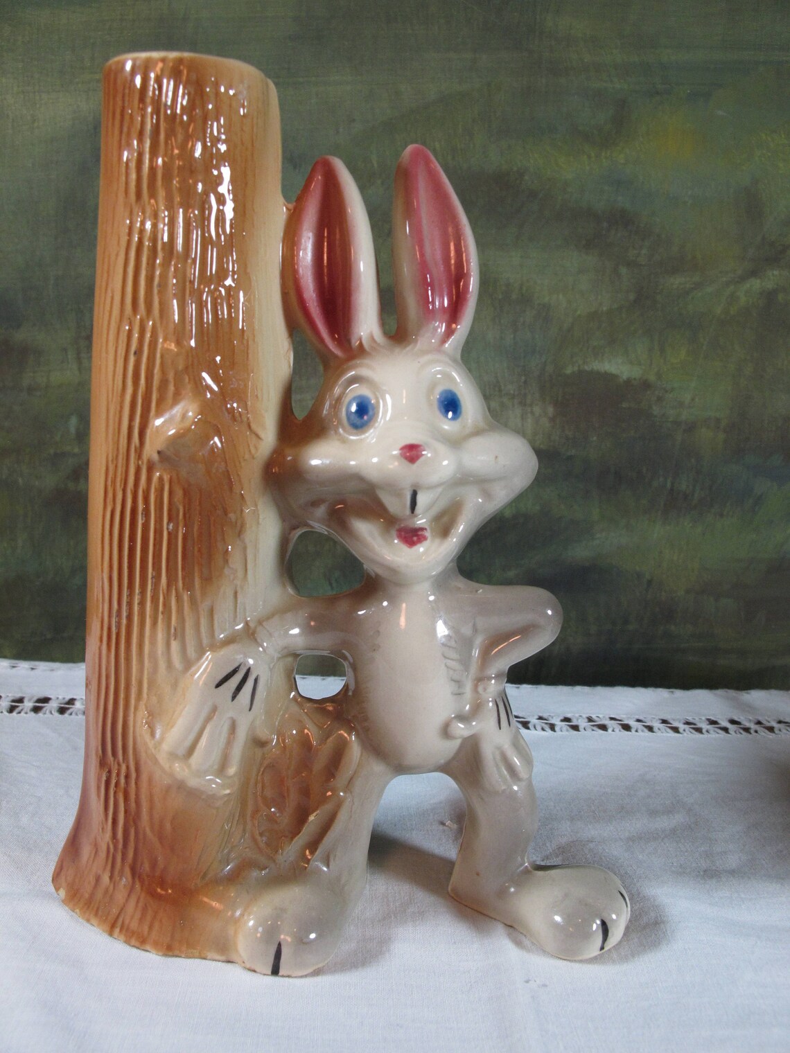 50 OFF Awesome Retro Warner Brothers Bugs Bunny Bud Vase Etsy