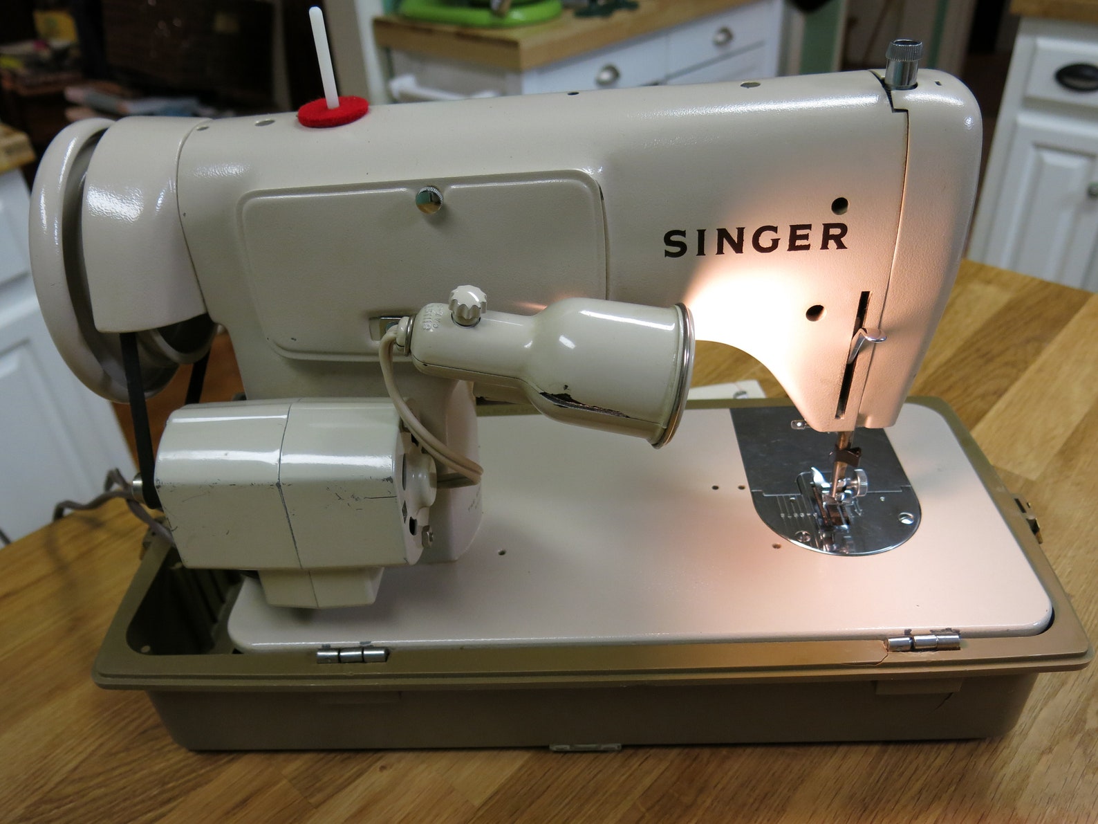 Awesome 1956 Singer Style Mate 223 Sewing Machine in Fantastic Etsy