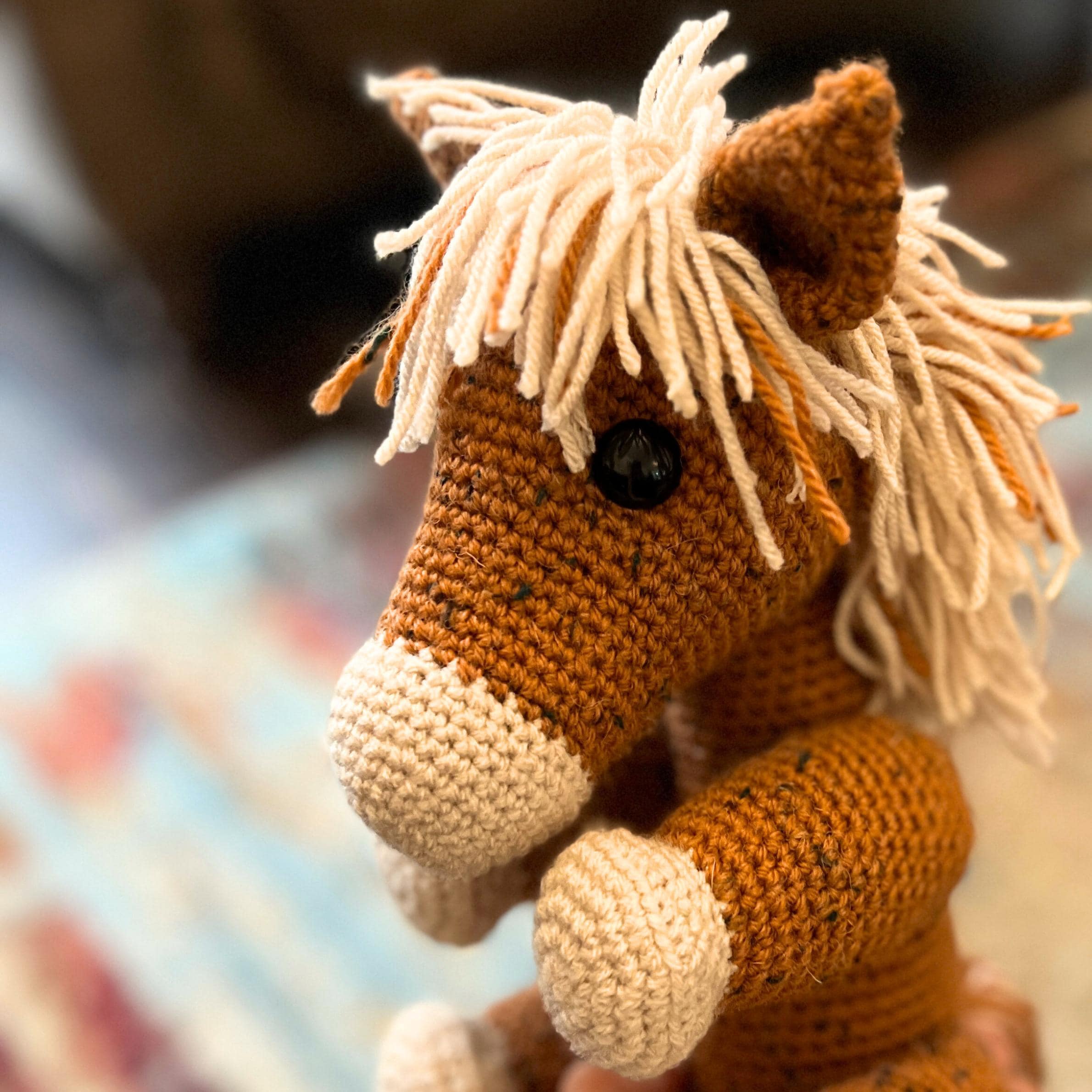 37 Horse Crochet Patterns: Amigurumi Horses, Ponies, Hobbyhorses, and More 8 Crochet Shetland Pony