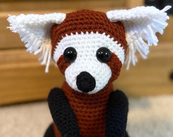 レッサーパンダさんの編みぐるみ◎ レッサーパンダさんの編みぐるみ◎