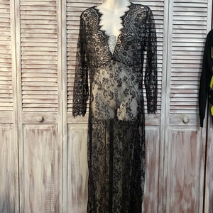 Sheer Lace Dress in Twelve Colors, Floral Lace See Through Dresses