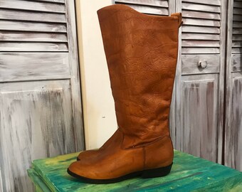Franco Sarto Black Leather Christoff Riding Boots Never Worn With Original Box Size 7 12 M Etsy