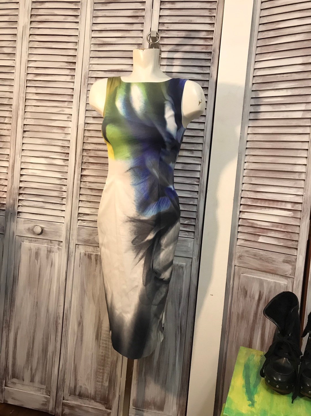 Karen Millen Vintage Dress Stunning Dress With Lining and Light Stretch